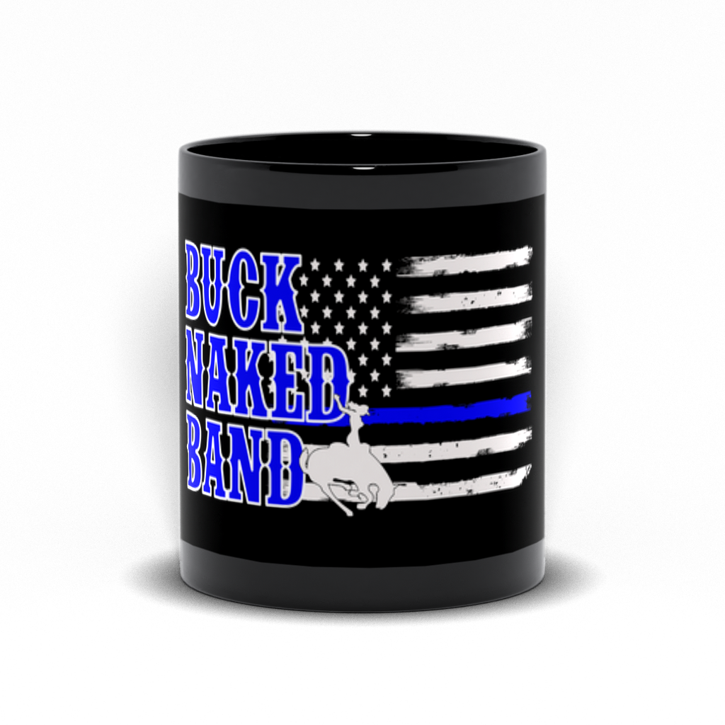 Black Mugs - BNB Back the Blue