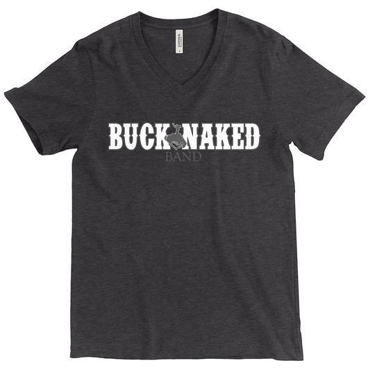 Buck Naked Band V-Neck T-Shirts